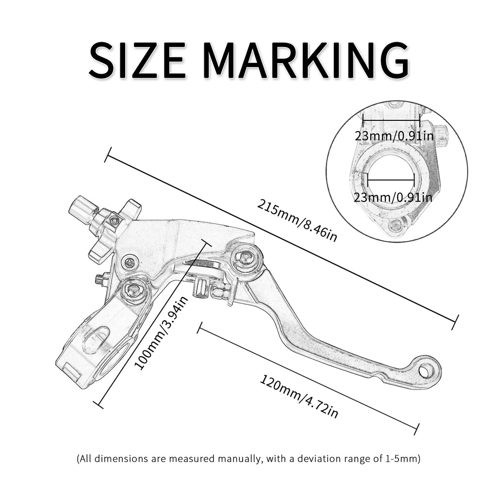 360° Folding Brake Clutch Lever for HONDA