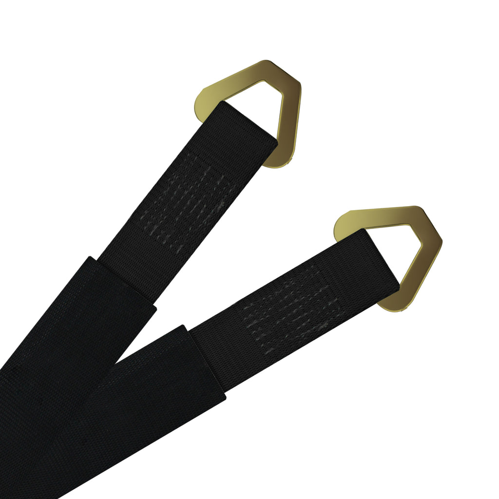 2"x38" D-Ring Straps 10,000 LBS (4-Packs)